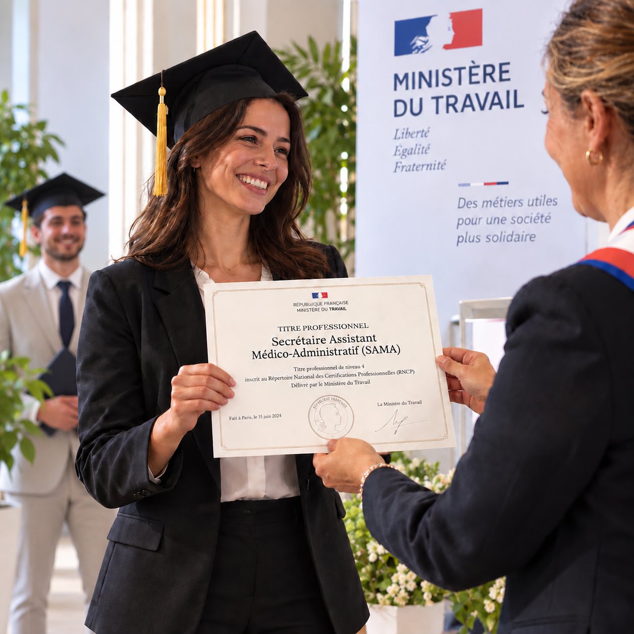 Titre professionnel SAMA RNCP 40800